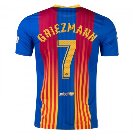 Billiga Fotbollströjor FC Barcelona Antoine Griezmann 7 El Clasico tröja 2021 Kortärmad